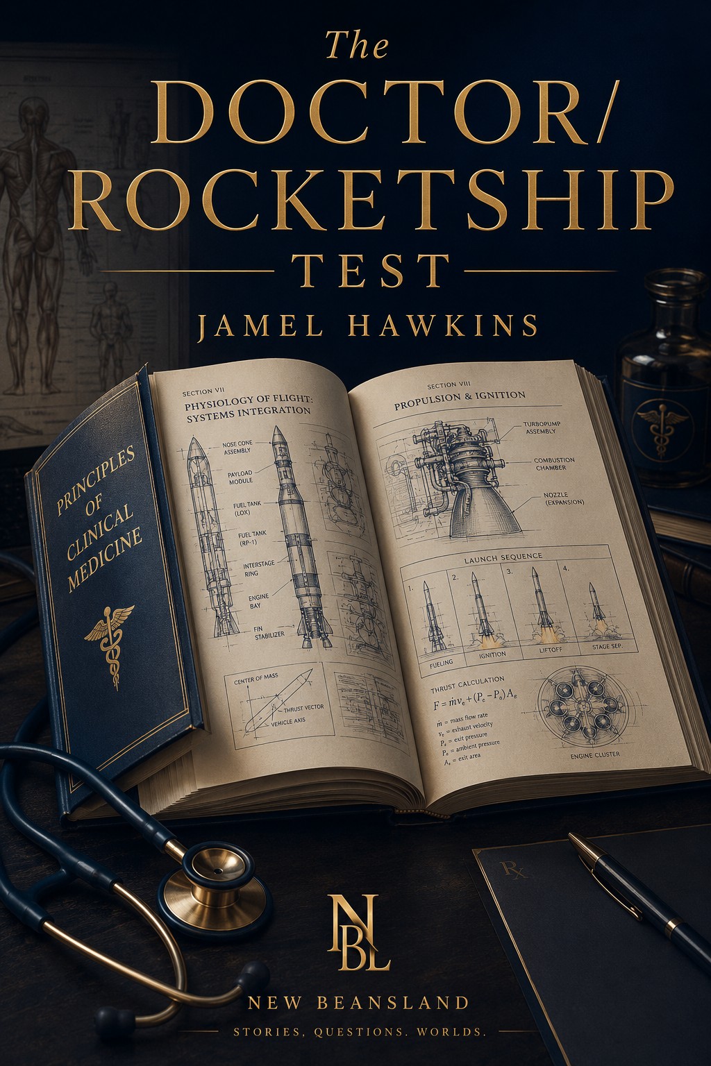 Front cover of The Doctor/Rocketship Test